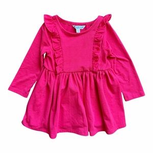 Pippa & Julie Pink Ruffle Dress 18M Toddler Balletcore
